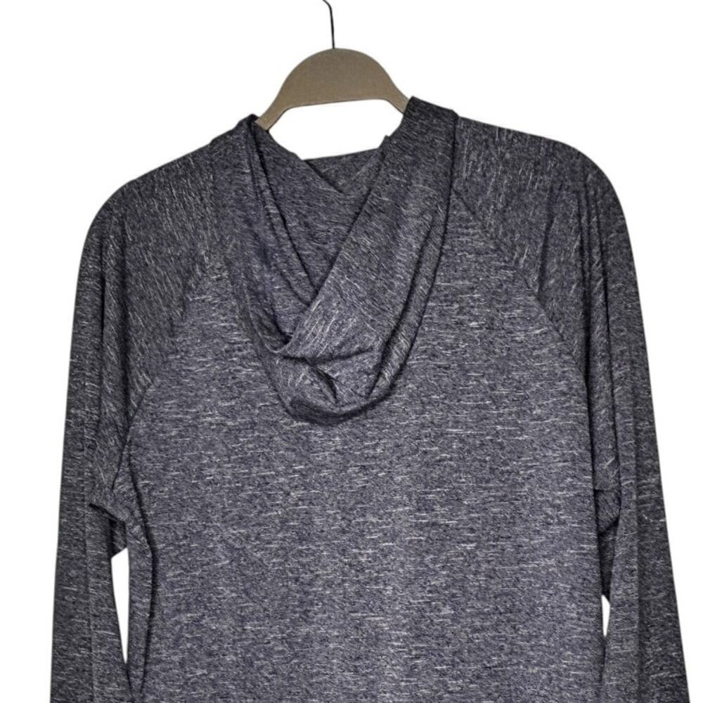 Nike Swim Pullover DriFit Hoodie Heathered Gray Size Medium - Picture 4 of 6